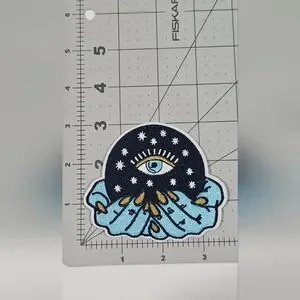Evil Eye Iron On Patch Embroidered Applique Patches Sew on